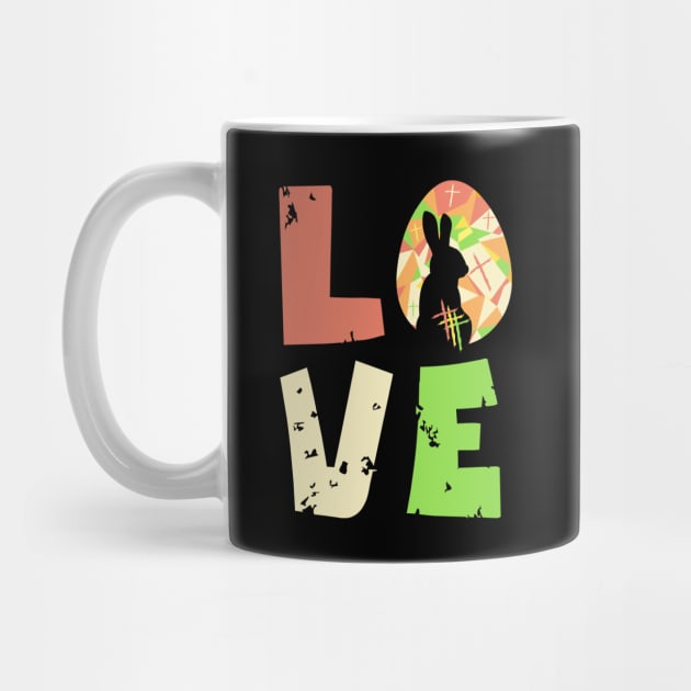 Love Easter Christian Cross by The WYLD Tribe